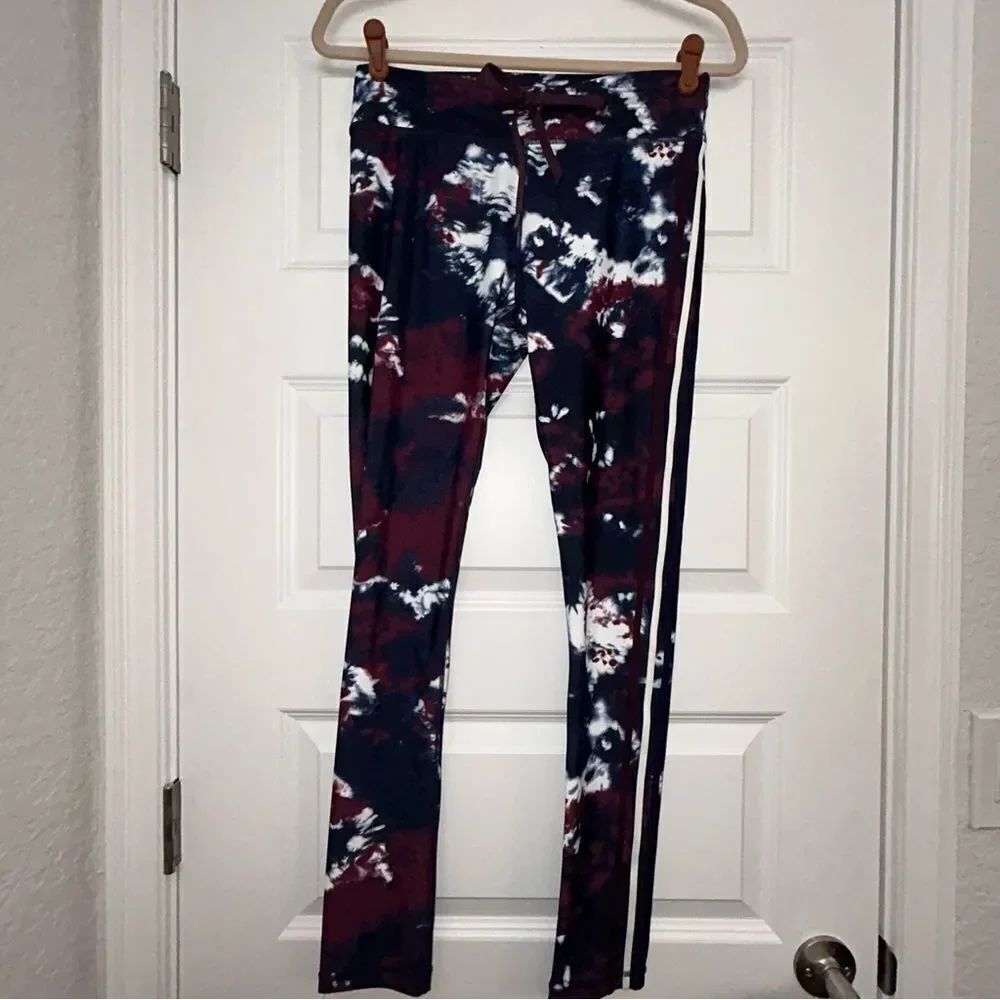 The Upside Pull On Drawstring Tie Dye Print Legging Pants